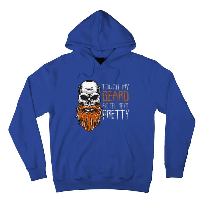 Touch My Beard And Tell Me Im Pretty Funny Halloween Hoodie