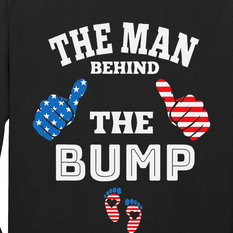 The Man Behind The Baby Bump Tall Long Sleeve T-Shirt