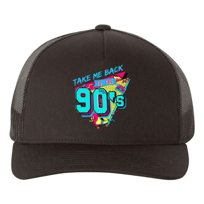 Take Me Back To The 90's Retro Old Yupoong Adult 5-Panel Trucker Hat