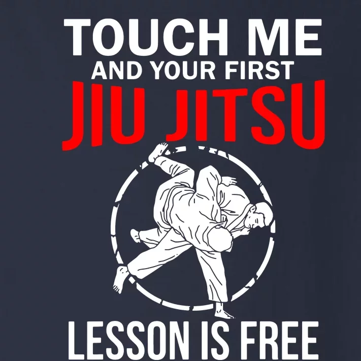 Touch Me Brazilian Jiu Jitsu Toddler Long Sleeve Shirt