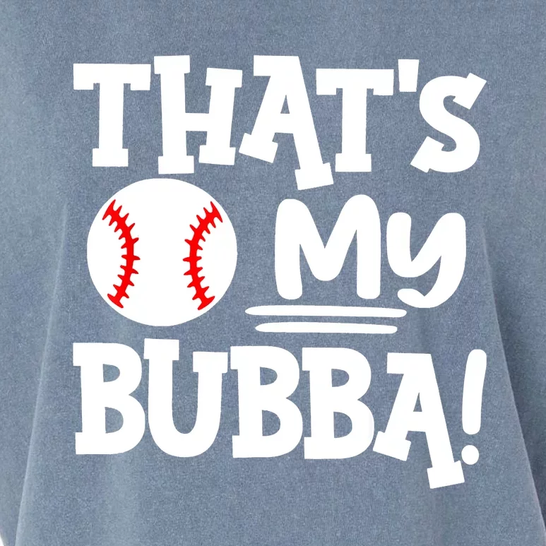 That's My Bubba Funny Baseball Best Bubba Ever Garment-Dyed Women's Muscle Tee