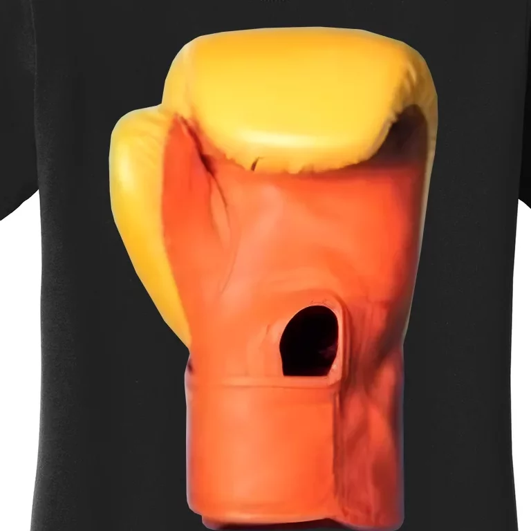 Trump Mugshot Boxing Gloves Women's T-Shirt