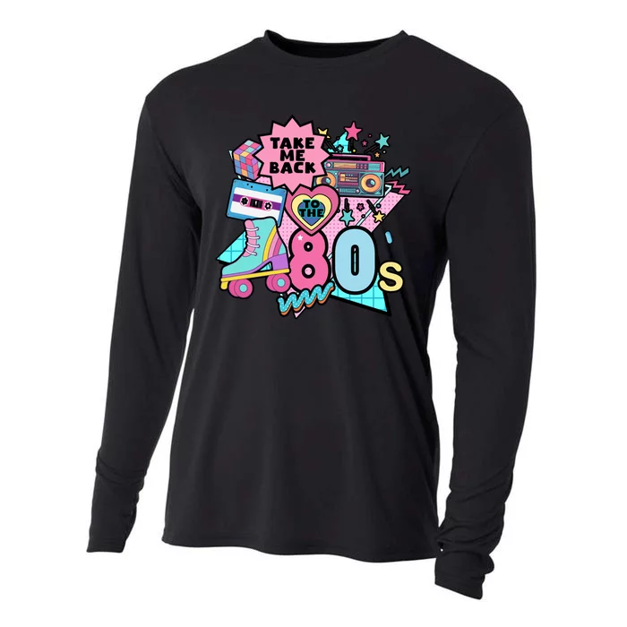 Take Me Back To The 80s Retro Cooling Performance Long Sleeve Crew