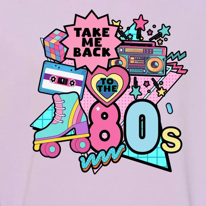 Take Me Back To The 80s Retro Garment-Dyed Sweatshirt