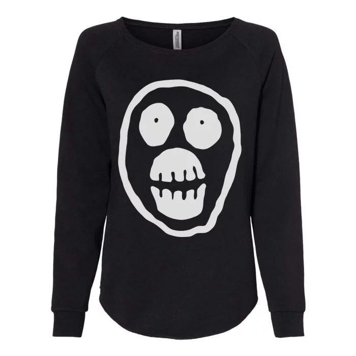 The Mighty Boosh Monkey Skull Womens California Wash Sweatshirt