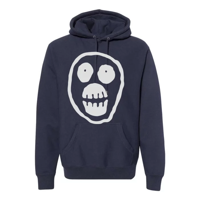 The Mighty Boosh Monkey Skull Premium Hoodie