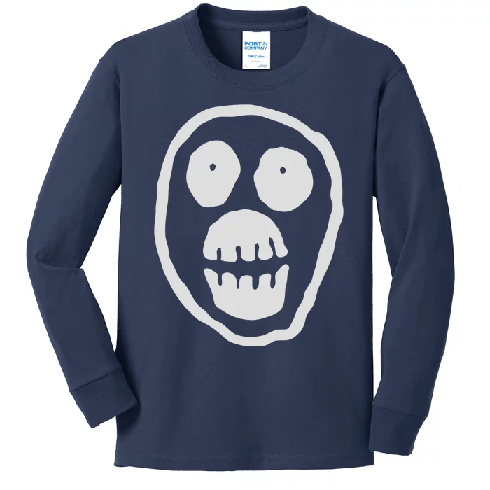 The Mighty Boosh Monkey Skull Kids Long Sleeve Shirt