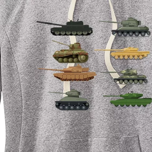 Tank Military Birthday Women's Fleece Hoodie