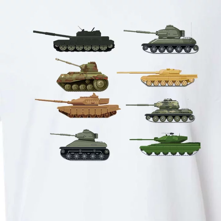 Tank Military Birthday Sueded Cloud Jersey T-Shirt