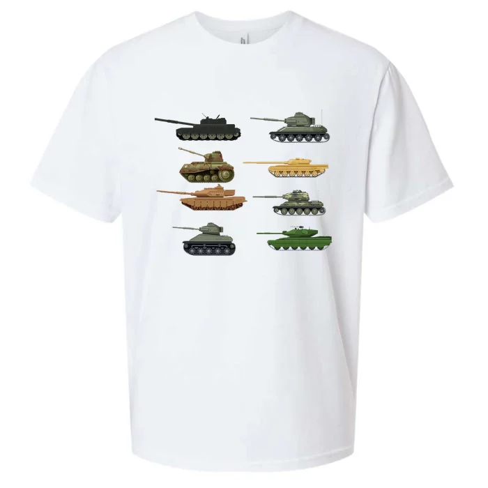 Tank Military Birthday Sueded Cloud Jersey T-Shirt