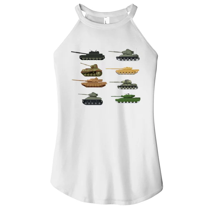 Tank Military Birthday Women’s Perfect Tri Rocker Tank