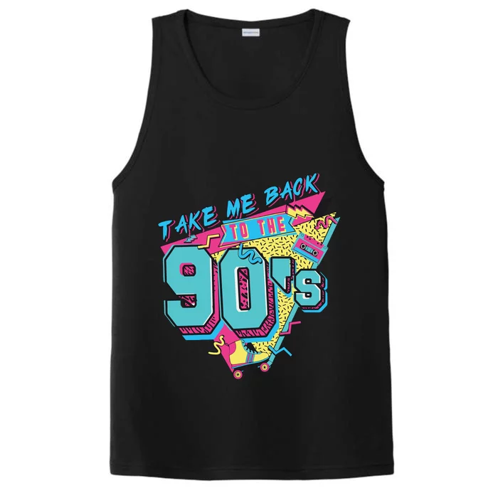 Take Me Back To The 90S Party Performance Tank