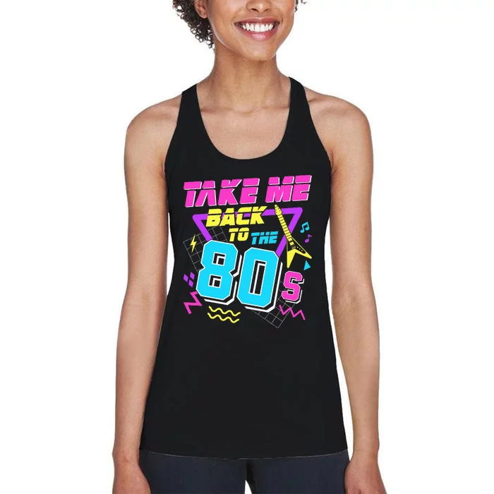 Take Me Back To The 80s Women's Racerback Tank