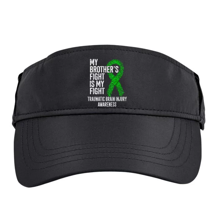 TBI My Brothers Fight Is My Fight Traumatic Brain Injury Adult Drive Performance Visor