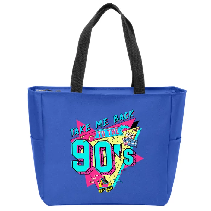 Takes Me Back To 90s Zip Tote Bag