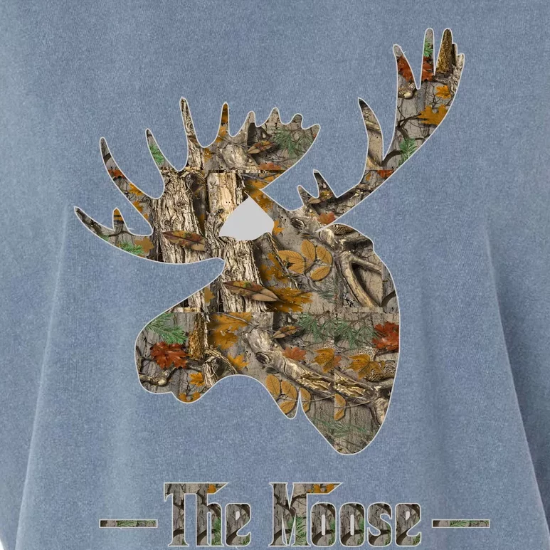 The Moose Camouflage Garment-Dyed Women's Muscle Tee