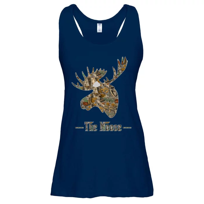 The Moose Camouflage Ladies Essential Flowy Tank