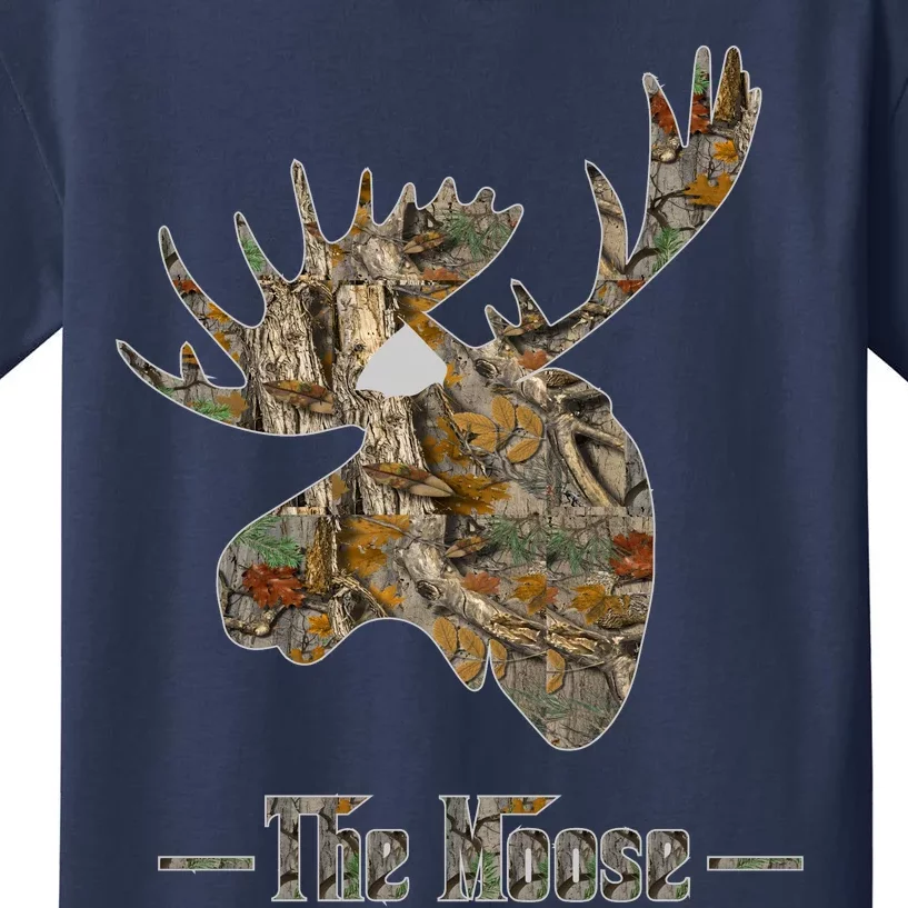 The Moose Camouflage Kids T-Shirt