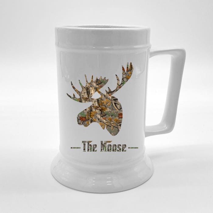 The Moose Camouflage Front & Back Beer Stein