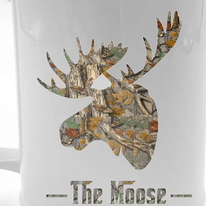 The Moose Camouflage Front & Back Beer Stein