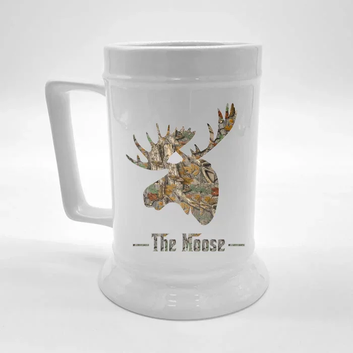 The Moose Camouflage Front & Back Beer Stein