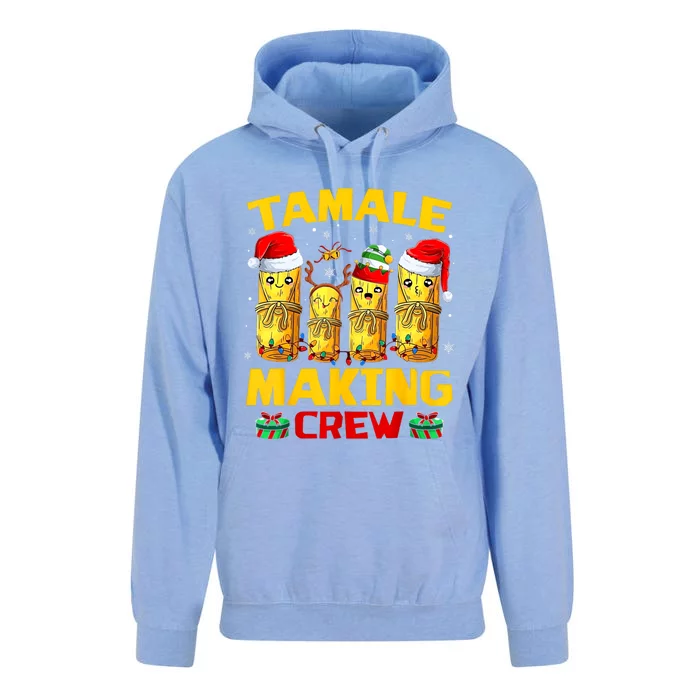 Tamale Making Crew Tamale Season Funny Mexican Christmas Unisex Surf Hoodie