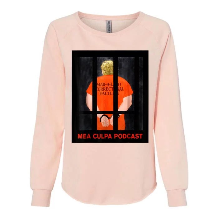 Trump Mea Culpa Podcas Michael Cohen Womens California Wash Sweatshirt