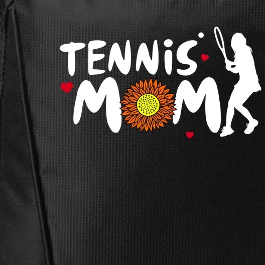 Tennis Mom Cute Tennis Gift City Backpack