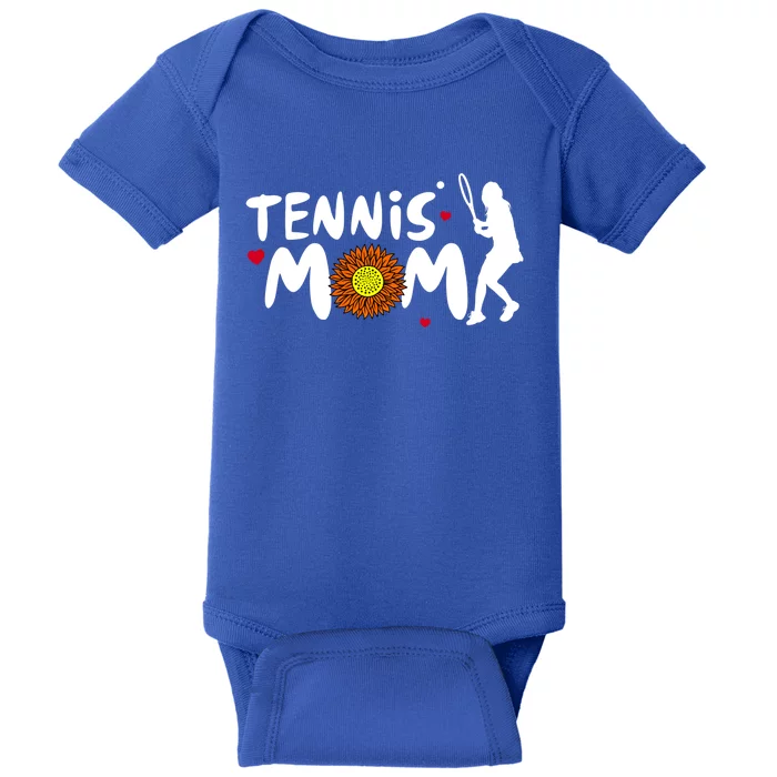 Tennis Mom Cute Tennis Gift Baby Bodysuit