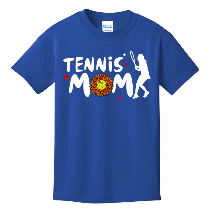 Tennis Mom Cute Tennis Gift Kids T-Shirt