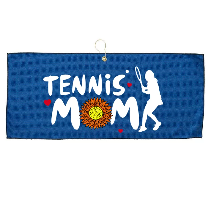 Tennis Mom Cute Tennis Gift Large Microfiber Waffle Golf Towel