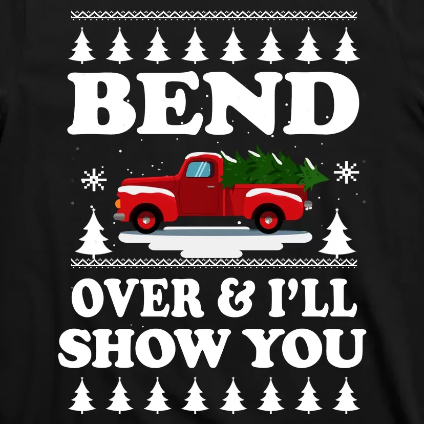 Todd Margo Couples Ugly Christmas Vacation I'll Show You T-Shirt