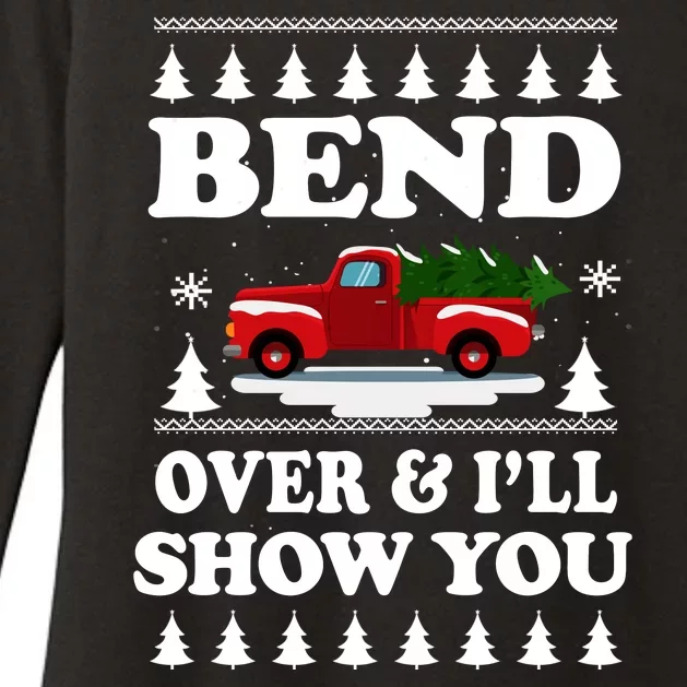 Todd Margo Couples Ugly Christmas Vacation I'll Show You Womens CVC Long Sleeve Shirt