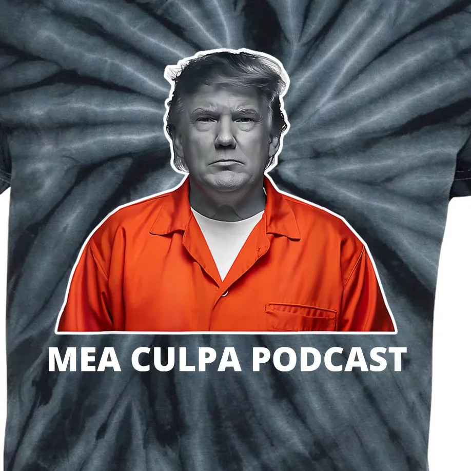 Trump Mea Culpa Podcas Michael Cohen Kids Tie-Dye T-Shirt