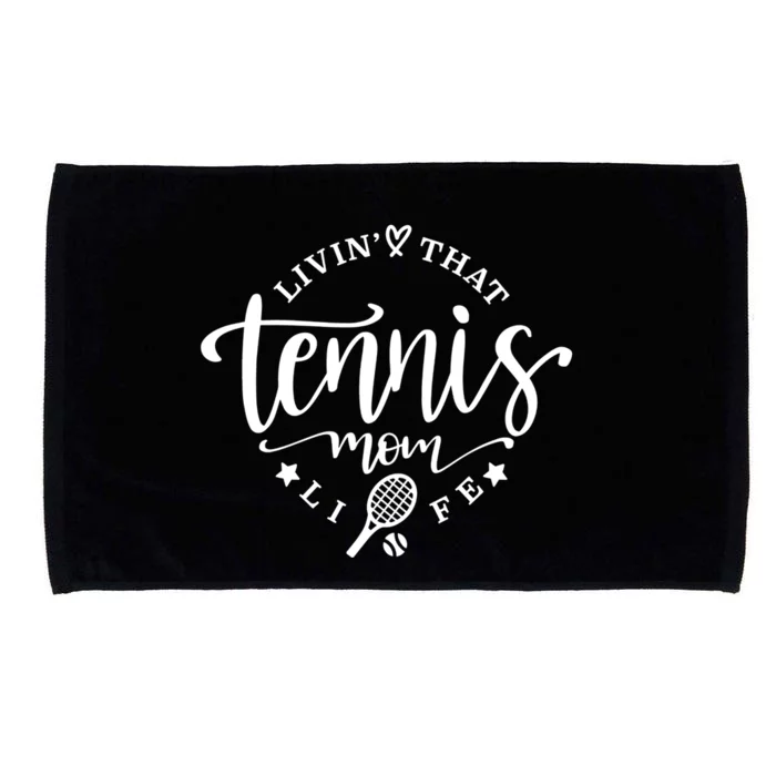 Tennis Mom Cool Gift Microfiber Hand Towel