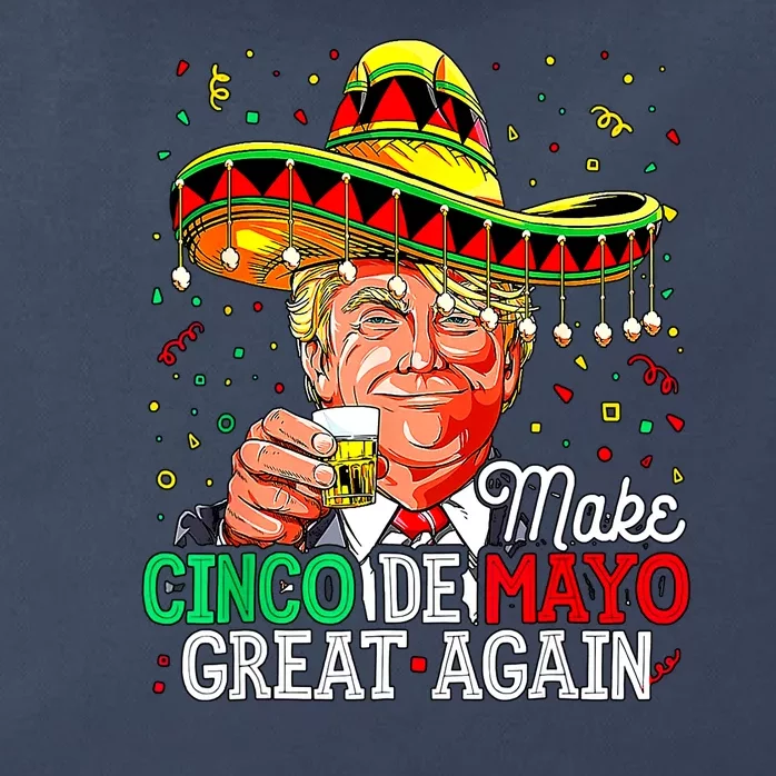 Trump Make Cinco De Mayo Great Again Zip Tote Bag