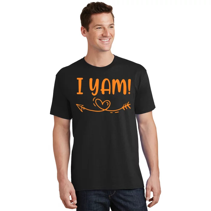 Thanksgiving Matching Couple SheS My Sweet Potato I Yam Set T-Shirt