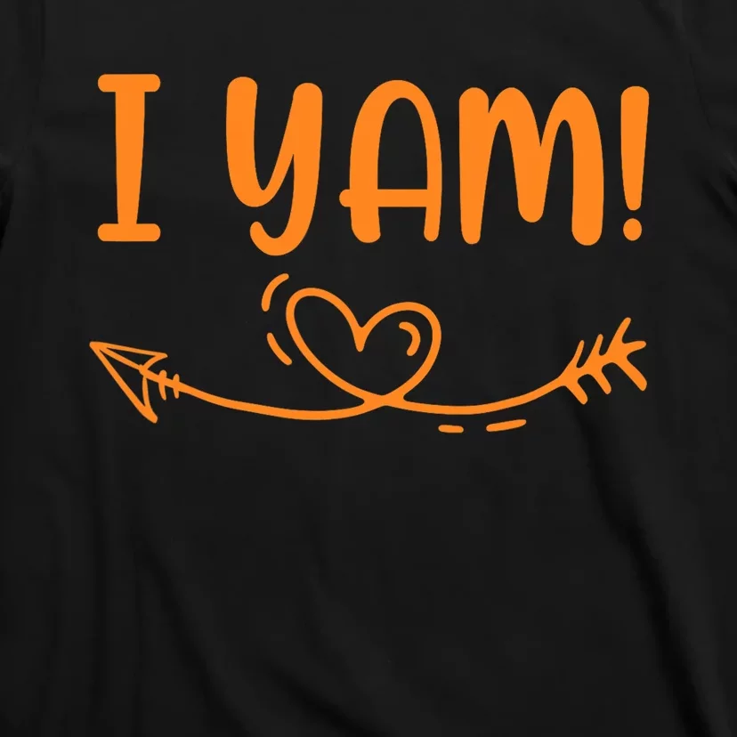 Thanksgiving Matching Couple SheS My Sweet Potato I Yam Set T-Shirt