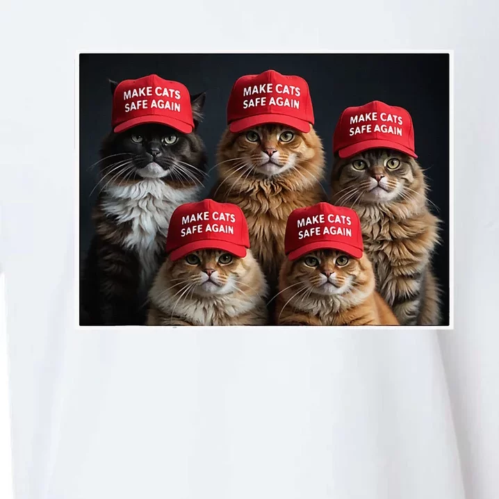 Trump Make Cats Safe Again Red Hat 2024 Debate Sueded Cloud Jersey T-Shirt