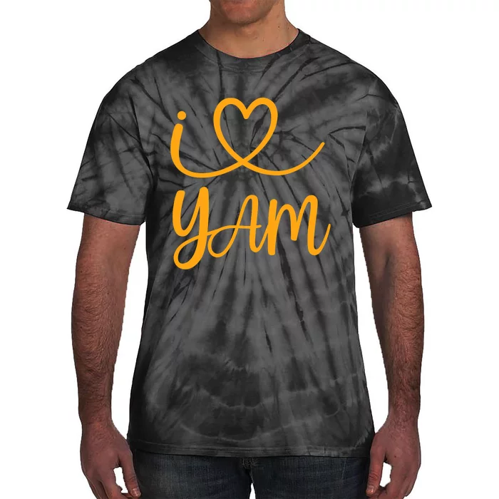 Thanksgiving Matching Couples She's My Sweet Potato I Yam Tie-Dye T-Shirt