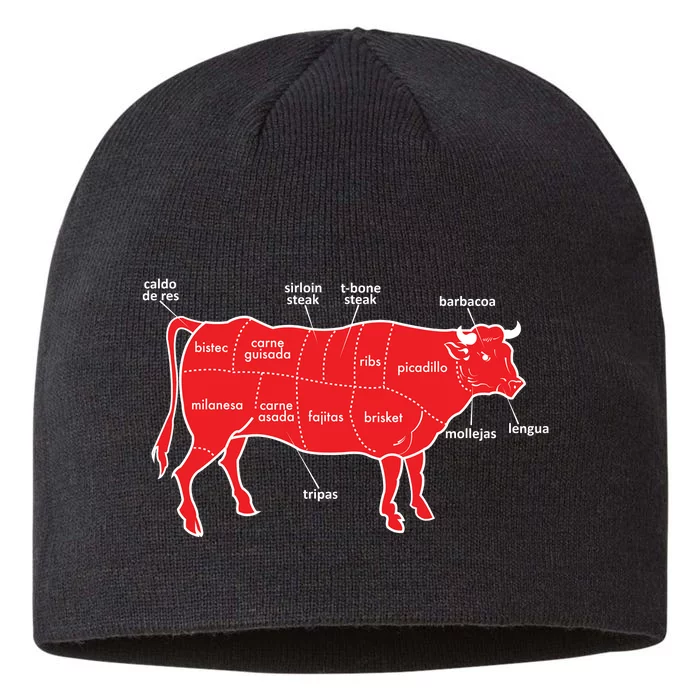 Tex Mex Cow 8 1/2in Sustainable Knit Beanie