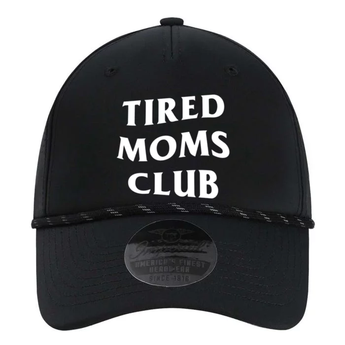 Tired Moms Club Funny Mother's Day Gift Performance The Dyno Cap