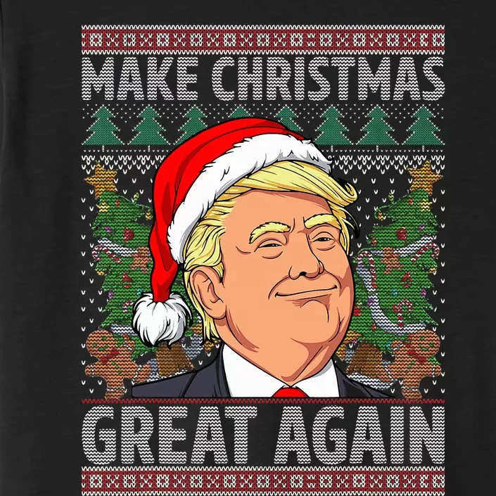 Trump Make Christmas Great Again Ugly Christmas Sweaters ChromaSoft Performance T-Shirt