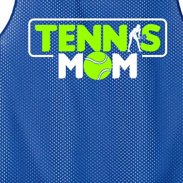 Tennis Mom Cute Gift Mesh Reversible Basketball Jersey Tank