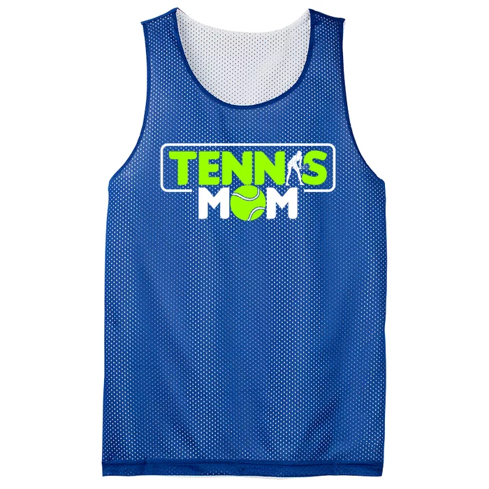 Tennis Mom Cute Gift Mesh Reversible Basketball Jersey Tank