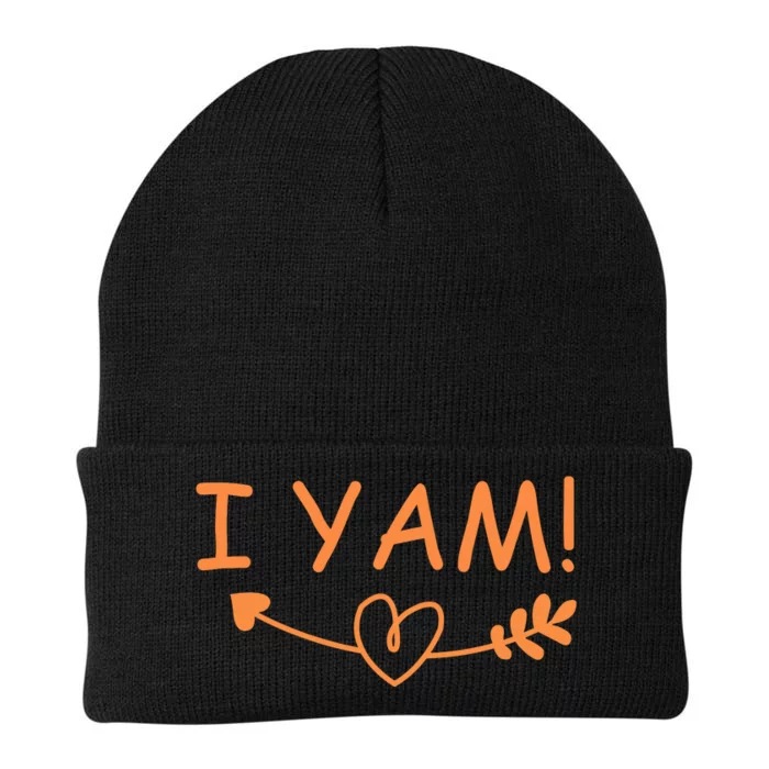 Thanksgiving Matching Couples She's My Sweet Potato I Yam Knit Cap Winter Beanie