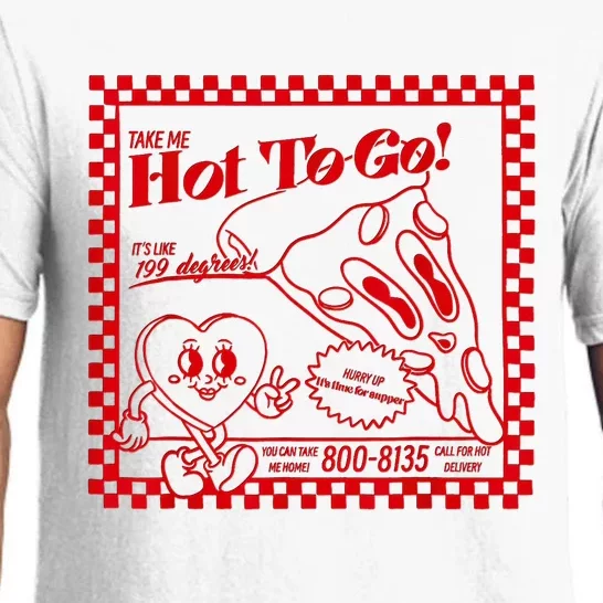 The Midwest Call Me Hot Pizza Hot To Go Pajama Set