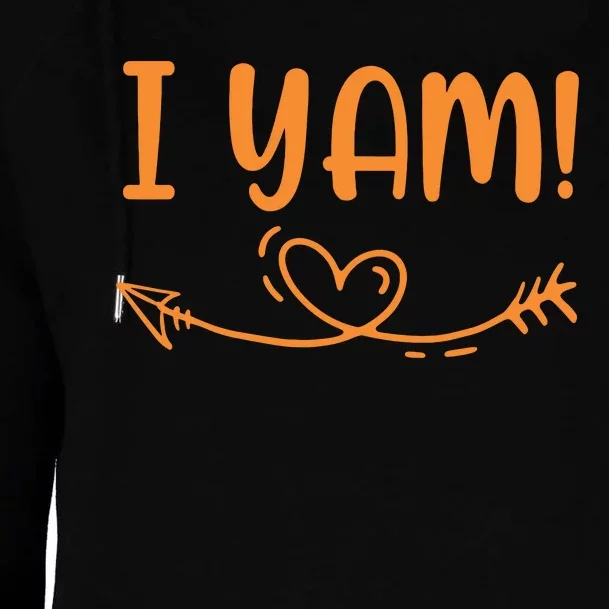 Thanksgiving Matching Couple SheS My Sweet Potato I Yam Set Womens Funnel Neck Pullover Hood