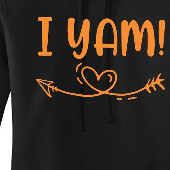 Thanksgiving Matching Couple SheS My Sweet Potato I Yam Set Women's Pullover Hoodie