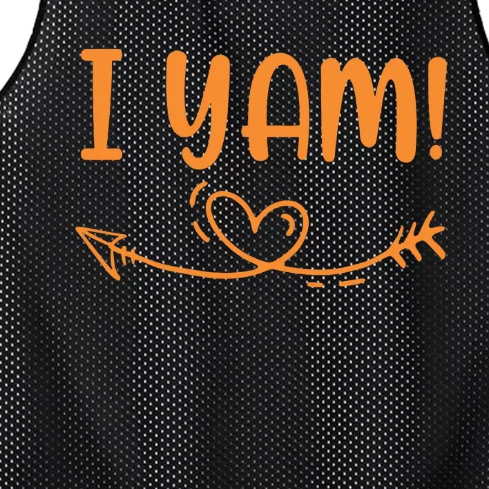 Thanksgiving Matching Couple SheS My Sweet Potato I Yam Set Mesh Reversible Basketball Jersey Tank